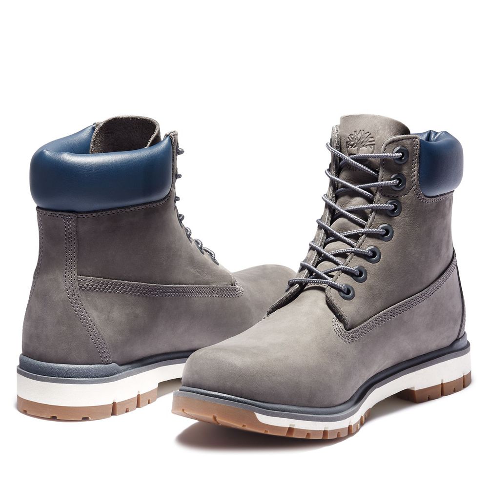 Timberland Mens 6-Inch Boots Radford Waterproof - Grey - India GR7402561